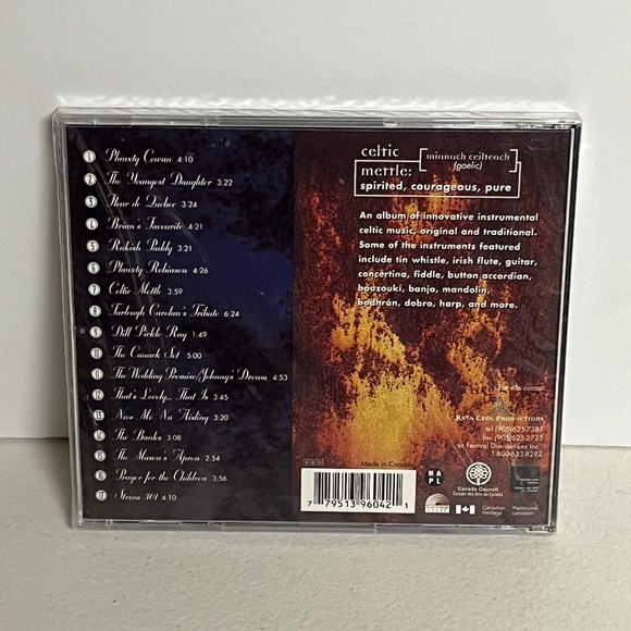 Loretto Reid & Brian Taheny Celtic Mettle  CD New Sealed - Picture 2 of 5